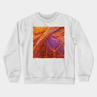 Abstract curves pattern Crewneck Sweatshirt